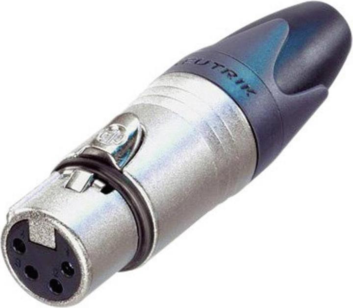 Actual product image Neutrik 4-Pole Female Xlr Cable Connector