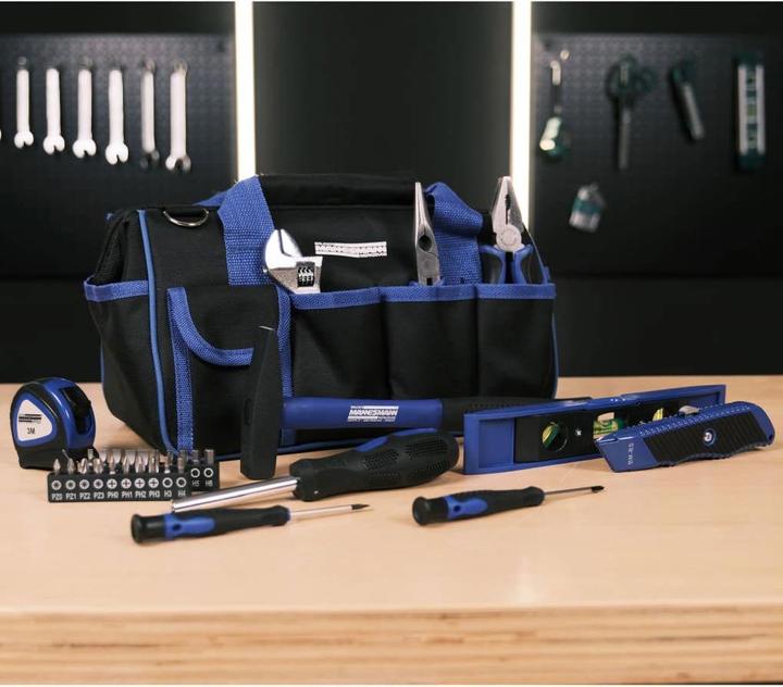 Actual product image Mannesmann Tool bag (30 pieces)