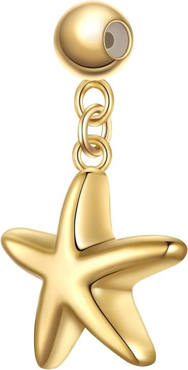 Immagine prodotto Glanzstücke München Charm da donna con stella marina - 36850 (Argento)