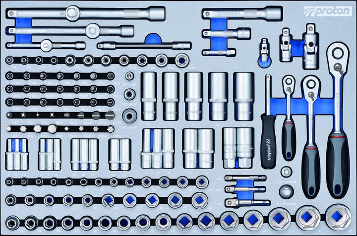 Image du produit Proton Servante d'atelier TT-323-PB, 8 tiroirs