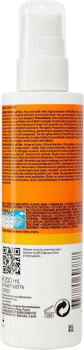 Actual product image La Roche Posay Anthelios Invisible (Sun spray, SPF 50+, 200 ml, 241 g)