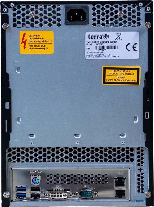 Actual product image Terra PC/WS Server Intel G3220 / 16GB DDR / 4x 2TB HDD