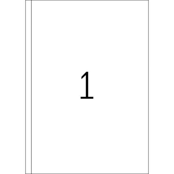 Immagine prodotto Blana Etiketten A4, 200 x 297mm, weiss, 500 Blatt