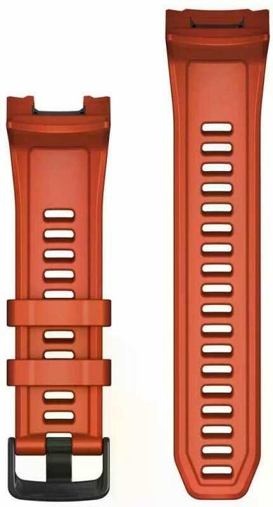 Actual product image Garmin Wristband for Instinct 2X Solar, Flame Red (26 mm, Silicone)