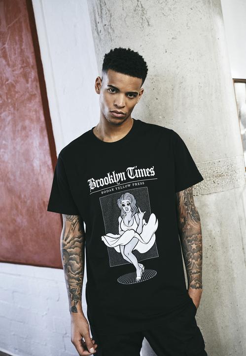 Actual product image Mister Tee Brooklyn Times Tee (XS)