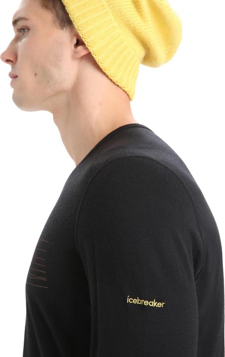 Actual product image Icebreaker 200 Oasis L/S Crewe Ski Stripes (XL)
