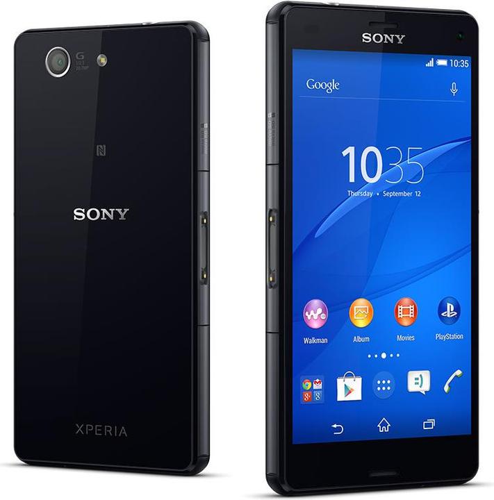 Sony Xperia Z3 Compact (16 GB, Black, 4.60", Single SIM, 20.70 Mpx, 4G)