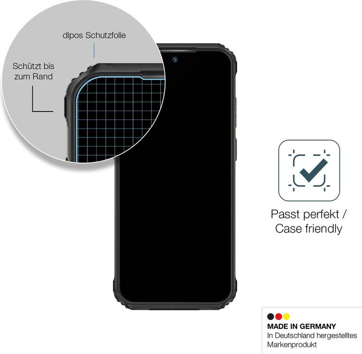 Produktbild Dipos Displayschutz Anti-Shock (2 Stück, Ulefone Armor 21)