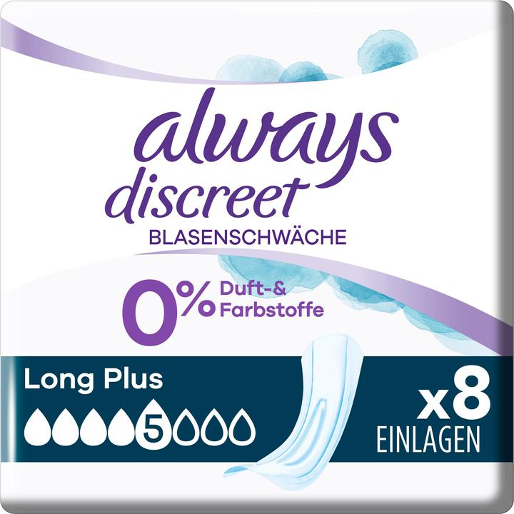 Actual product image Always Discreet 0% (8 x, Large plus)