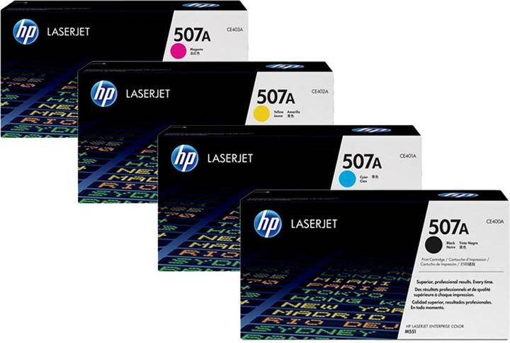 Immagine prodotto HP Set originale 507A / CE400A con tutti e quattro i colori (M, Y, C, FC)