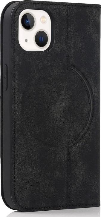 Image du produit Cover-Discount iPhone 15 - Étui à clapet MagSafe RFID noir (Apple iPhone 15)
