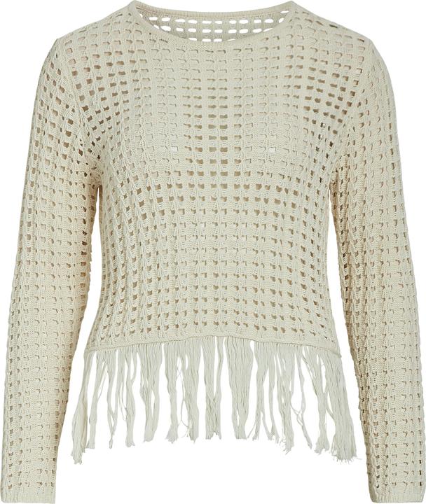 Actual product image Vila Fringed knitted top (S)