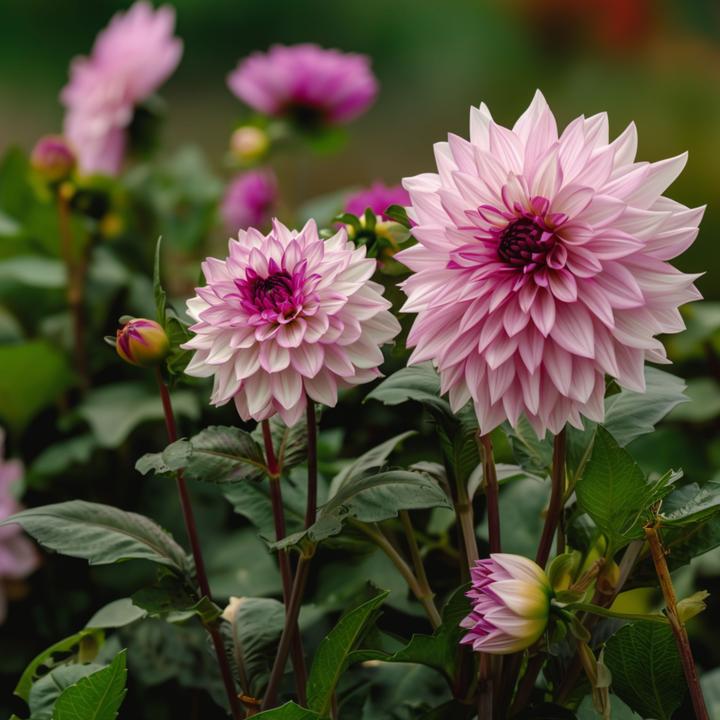 Produktbild Plant in a Box Dahlia 'Café au lait Royal' - Dahlie (10 cm)