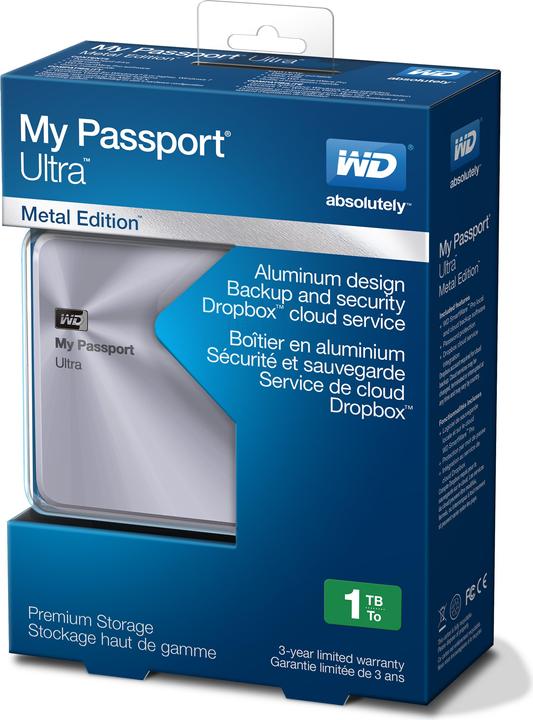 Image du produit WD My Passport Ultra Métal (1 To)