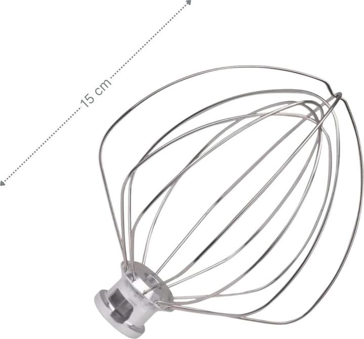 Produktbild Hermex Alternativer Schneebesen K5AWW für KitchenAid Schwingbesen Rühraufsatz