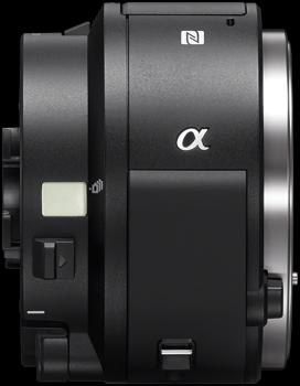 Actual product image Sony ILCE-QX1 SmartShot camera incl. 16-50mm E Mount lens (20.10 Mpx, APS-C / DX)