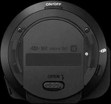 Actual product image Sony ILCE-QX1 SmartShot camera incl. 16-50mm E Mount lens (20.10 Mpx, APS-C / DX)