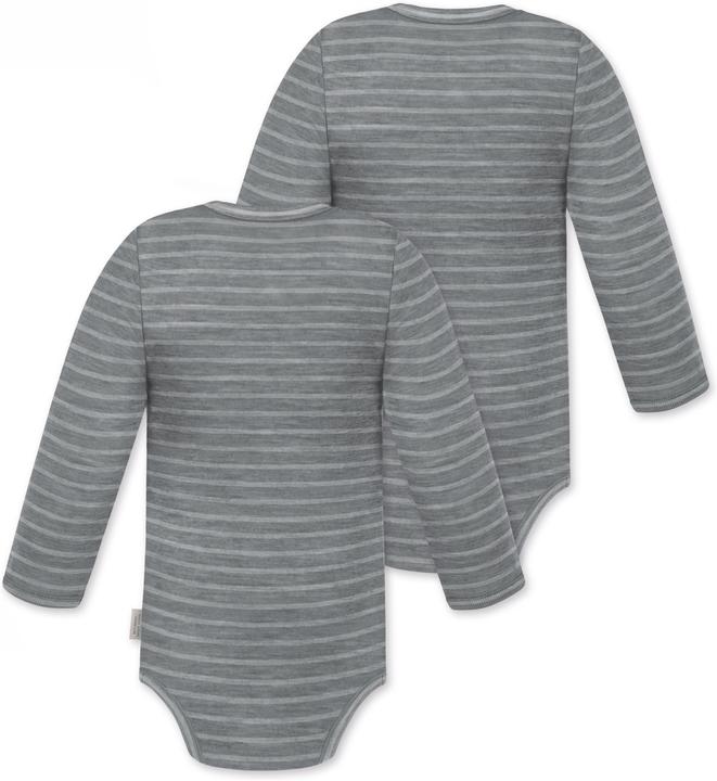 Immagine prodotto Normani Confezione da 2 body baby merino a maniche lunghe "Tuai" - 9397 (86)