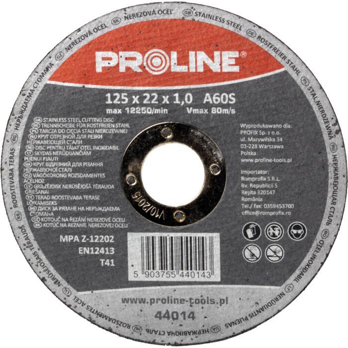 Immagine prodotto Proline Pro-Line T41 Coltello da taglio in acciaio inox 180 x 1,6 mm A36S - 44018