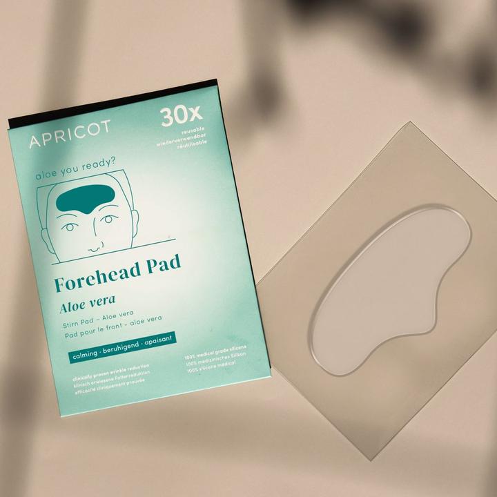 Immagine prodotto Apricot wiederverwendbares Stirn Pad Aloe Vera "aloe you ready?"