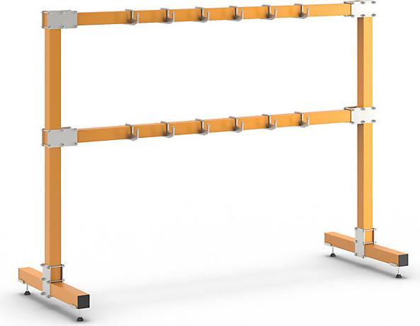 Produktbild eurokraft pro Anschlagmittel-Garderobe (90.80 cm, 186.60 cm)