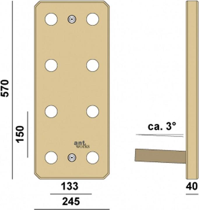 Produktbild Antworks Ant Hill Pegboard