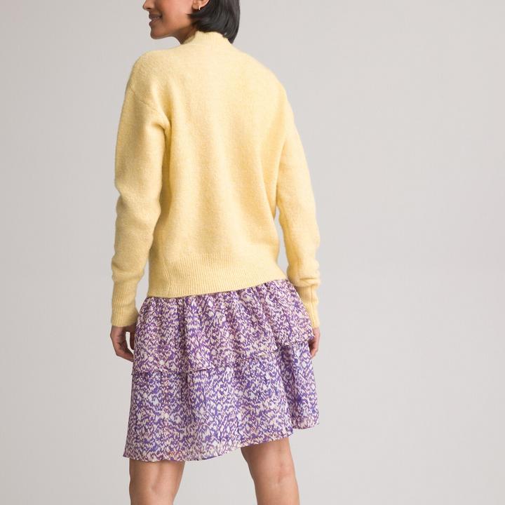 Produktbild La Redoute Collections Pullover mit Stehkragen (S)