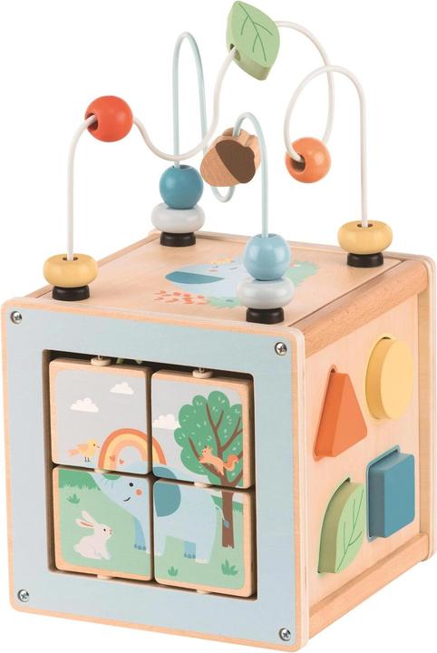 Actual product image Spielba Multifunctional Play Cube Forest