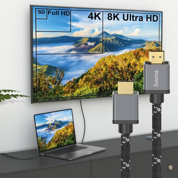 Actual product image Hama HDMI (Typ A) — HDMI (Typ A) (1 m, HDMI)