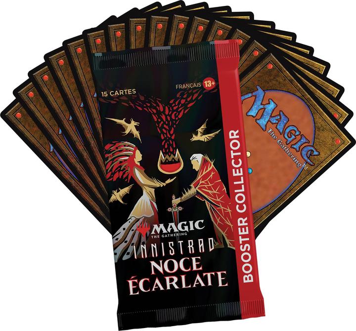 Image du produit Magic the Gathering Innistrad : noce écarlate présentoir boosters collectors (12) *FRANCAIS* (Français, Pack de boosters)