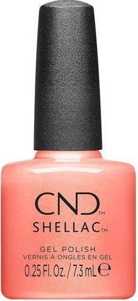 Actual product image CND Shellac UV Nail Polish Apricot No. 476 - Original (Apricot, UV gel varnish)