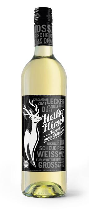 Produktbild Heisser Hirsch Glühwein Weiss (6 x 75 cl)