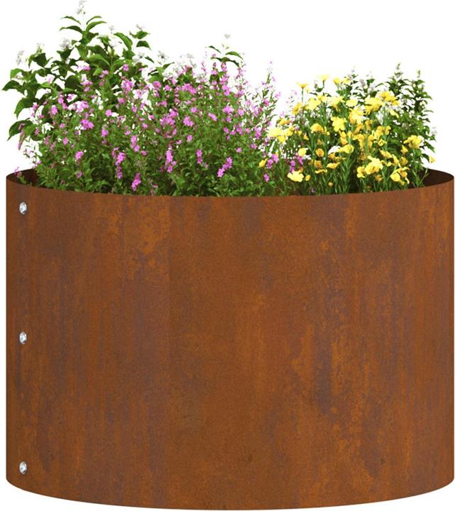 Produktbild VidaXL Corten Stahl Pflanzkübel Corten Stahl Medium