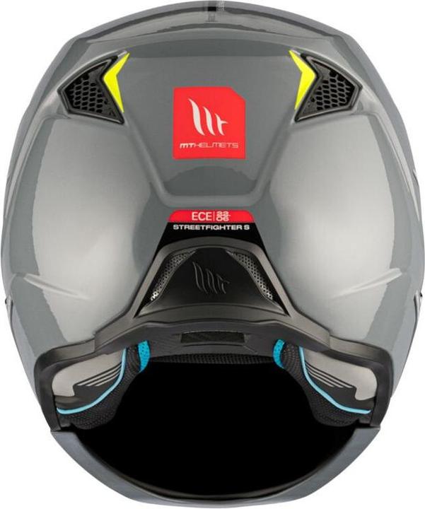 Actual product image MT Helmets single-shield convertible motocross helmet with removable chin strap streetfighter sv uni (ece 22.0 (53 - 54 cm, M)