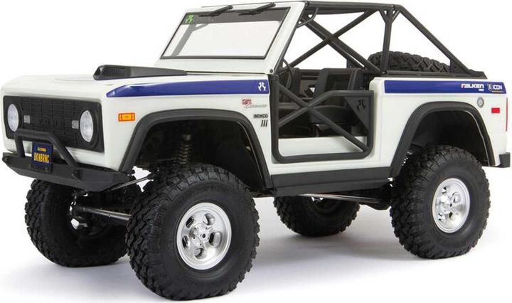 Actual product image Axial scx10 iii early ford bronco 4wd 1/10 rtr white (RTR Ready-to-Run)
