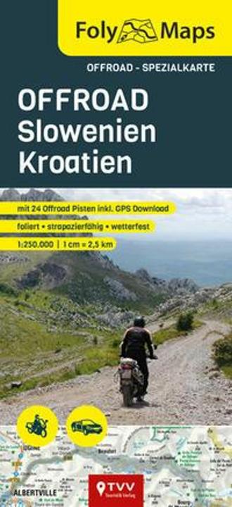 Immagine prodotto FolyMaps OFFROAD Slovenia Croazia 1:250 000
