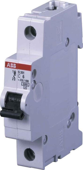 ABB Sicherungsautomat S200 6A 1-P Typ C 6kA