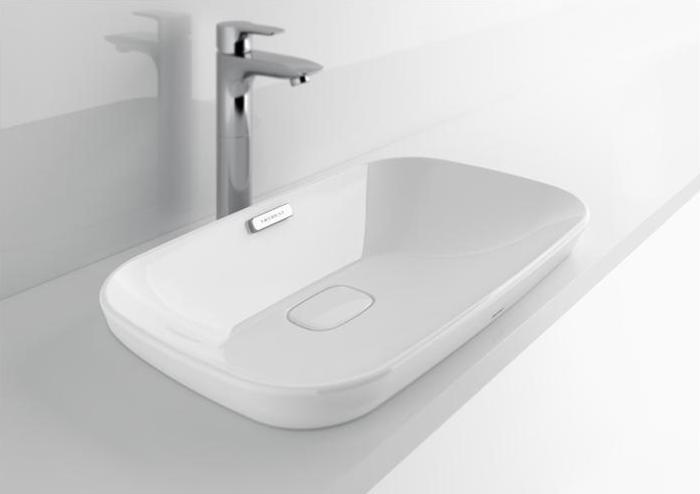 Produktbild TOTO NEOREST Aufsatzwaschtisch o HL mit Überlauf 173x596x397mm weiss (397 mm, 596 mm)