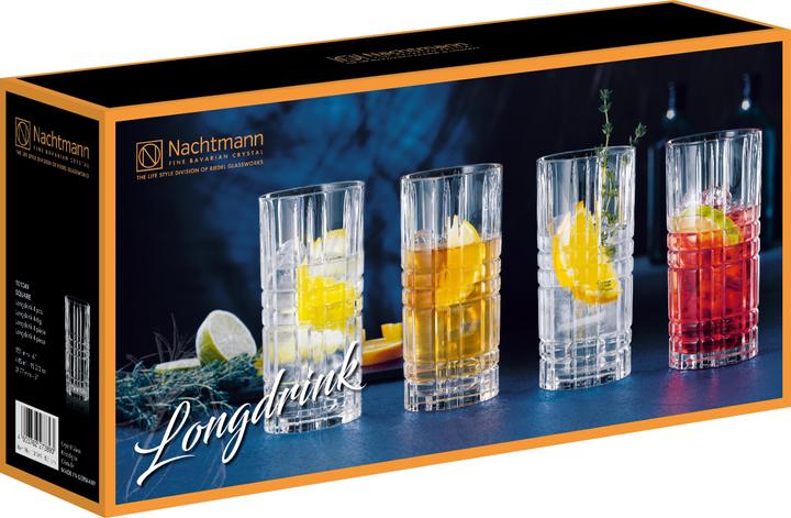 Produktbild Nachtmann Square (4.45 dl, 4 x, Longdrinkgläser)