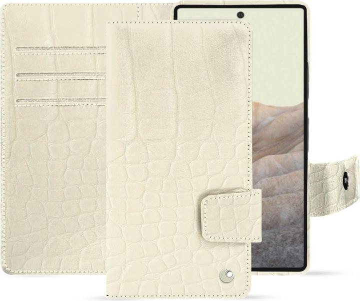 Actual product image Noreve Leather wallet with horizontal flap (Google Pixel 7)