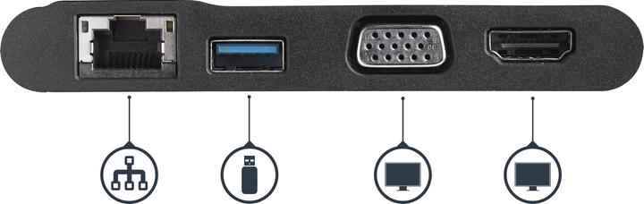 Produktbild StarTech USB Typ-C zu (USB-C, 1 Ports)