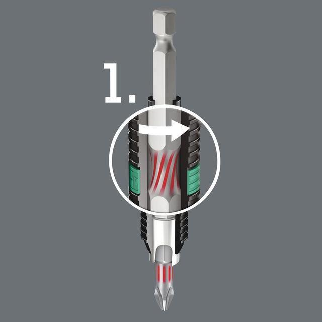 Produktbild Wera 855/1 BTZ PZ 1 x 25 mm (PZD 1)