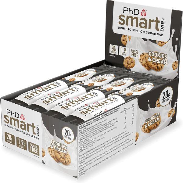 Actual product image PhD Nutrition Smart (Cookies & Cream, 12 pcs., 768 g)