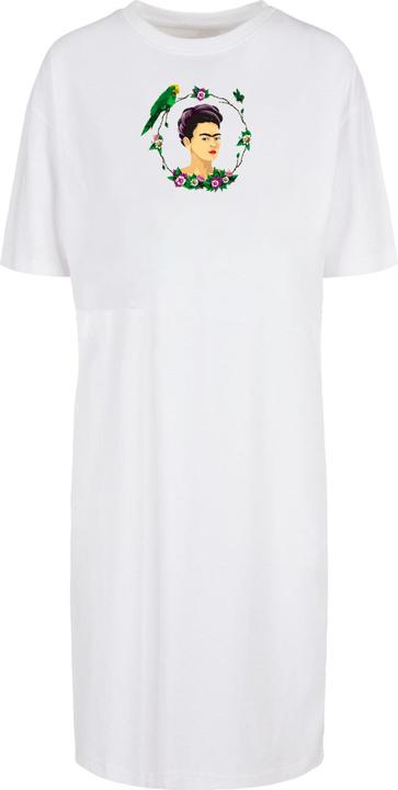 Immagine prodotto Merchcode Donna Frida Kahlo - Abito con spacco oversize organico con cornice botanica - 117365 (M)
