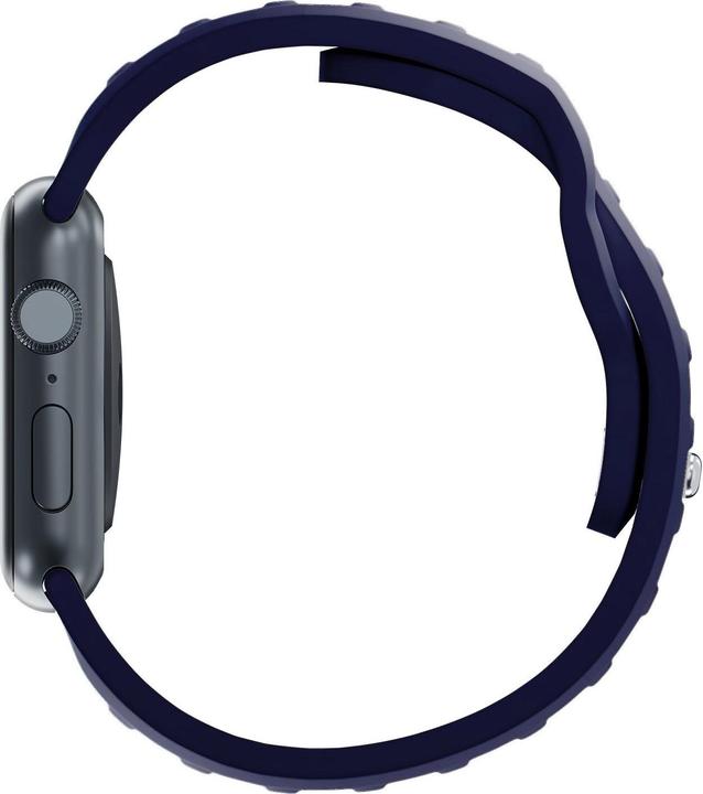 Produktbild 3MK Silicone Watch Strap granatowy/ocean blue dla Apple Watch 42/44/45/49mm (Silikon, Edelstahl)