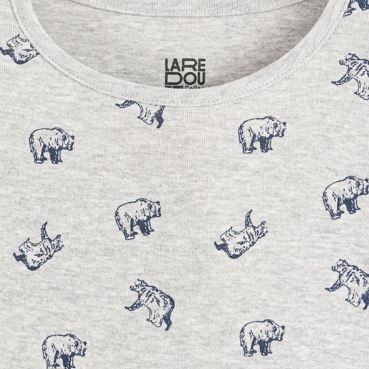 Actual product image La Redoute Collections 3er-Pack Unterziehshirts aus Ripp (140)