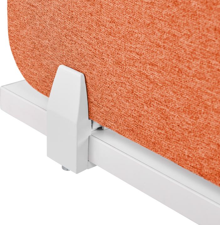 Produktbild Beliani Schreibtischtrennwand hellrot 160 x 40 cm WALLY (160 x 40 cm)