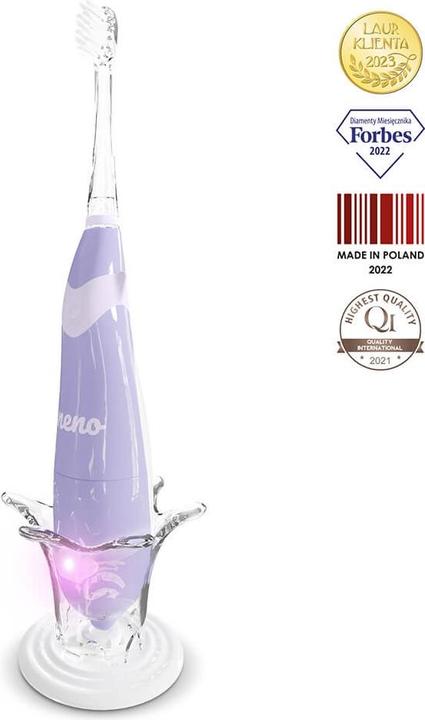 Actual product image Neno Szczoteczka Tutti Violet Elektryczna szczoteczka dziecięca ( 3-6y ) (Oscillating toothbrush)