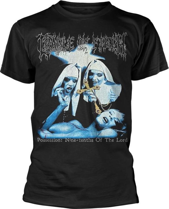Cradle Of Filth Decadence Band Logo T Shirt L Black (L)