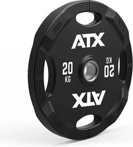 Actual product image ATX Polyurethane 4-Grip 50mm weight plate